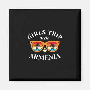 Girls Trip 2026 Armenia Cruise Vacation Travel Arm Magnet