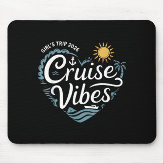 Girls Trip 2026 Cruise Vibes Hawaii Summer Mouse Pad