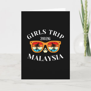 Girls Trip 2026 Malaysia Spring Break 2026 Cruise  Card