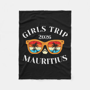 Girls Trip 2026 Mauritius Spring Break 2026 Cruise Fleece Blanket