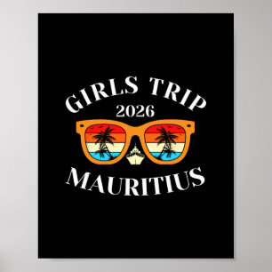 Girls Trip 2026 Mauritius Spring Break 2026 Cruise Poster