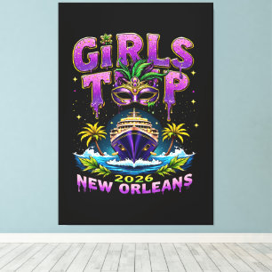 Girls Trip 2026 New Orleans Canvas Print