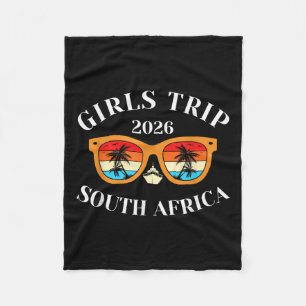 Girls Trip 2026 South Africa Spring Break 2026 Cru Fleece Blanket