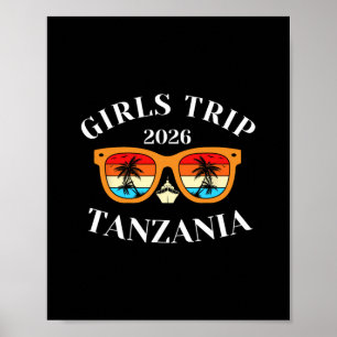 Girls Trip 2026 Tanzania Spring Break 2026 Cruise  Poster