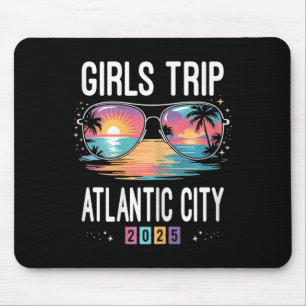 Girls Trip Atlantic City 2025 Summer Vacation Girl Mouse Pad