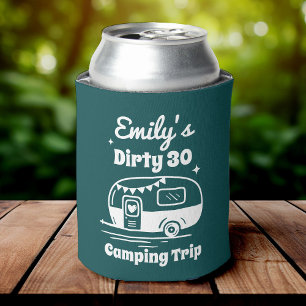 Girl's Trip Bachelorette Birthday Party Camping Can Cooler