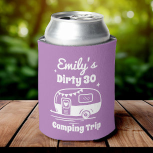 Girl's Trip Bachelorette Birthday Party Camping Can Cooler