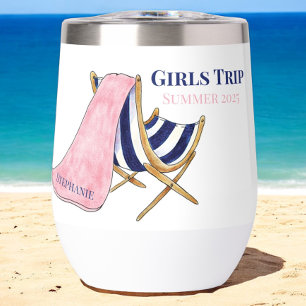 Girls' Trip Beach Chair Personalized