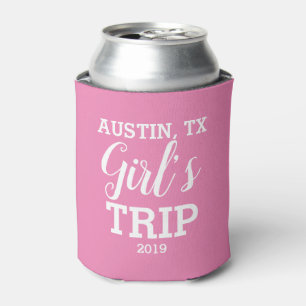 Girl's Trip, Can Cooler, Girl's Getaway, Birthday Cooler