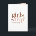 Girls Trip Cheaper than Therapy Blank Card<br><div class="desc">A girls trip IS cheaper than therapy!! Use this card to write a special message to all the fabulous girls on your getaway.</div>