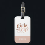 Girls Trip Cheaper than Therapy Welcome Bag Luggage Tag<br><div class="desc">A girls trip IS cheaper than therapy!! The luggage tag is perfect for attaching to your suitcase on your girls getaway!</div>