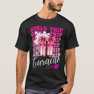 Girls Trip Curacao 2023 For Womens Weekend Birthda T-Shirt