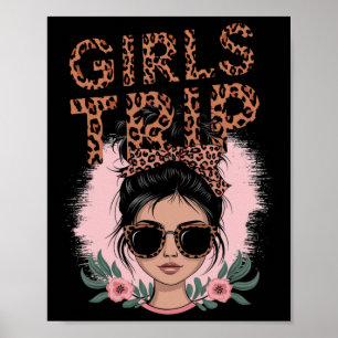 Girls Trip - Girls Trip 2025 Messy Bun Leopard  Poster