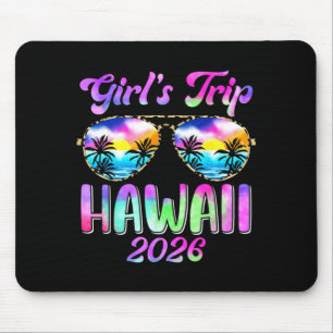 Girls Trip Hawaii 2026 Summer Beach Weekend Mouse Pad