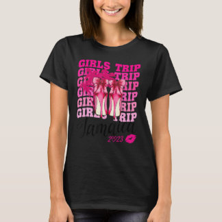 Girls Trip Jamaica 2023 For Womens Weekend, Birthd T-Shirt
