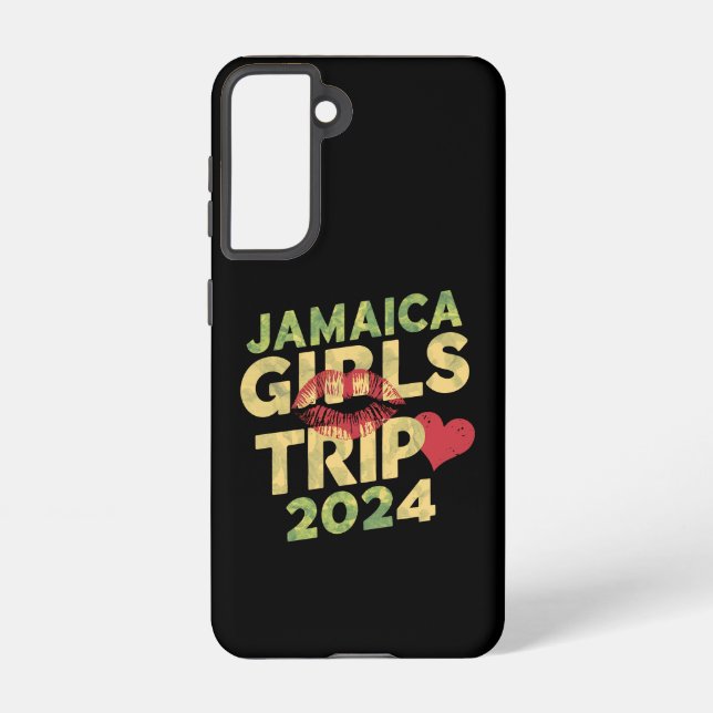 Girls Trip Jamaica 2024 Weekend Summer Vacation  Samsung Galaxy S21 Case (Back)
