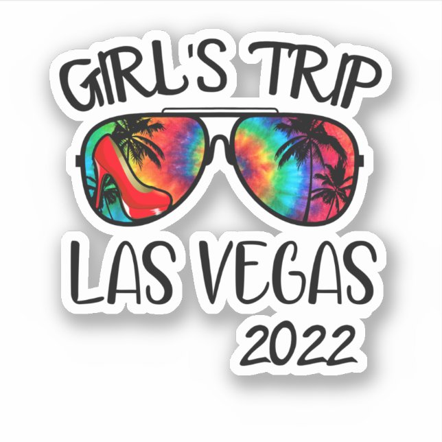 Girls Trip Las Vegas 2022 Sunglasses Summer Vacati (Front)