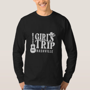 Girls Trip Nashville 2025 Vacation Summer T-Shirt