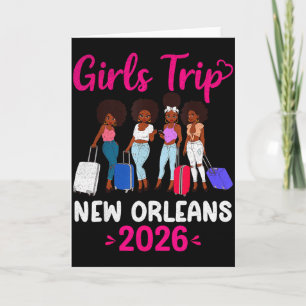 Girls Trip New Orleans 2026 Squad Matching Outfit Card