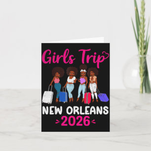 Girls Trip New Orleans 2026 Squad Matching Outfit Card