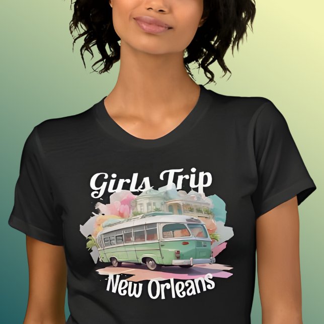 Girls Trip New Orleans Editable Text T-Shirt (Creator Uploaded)