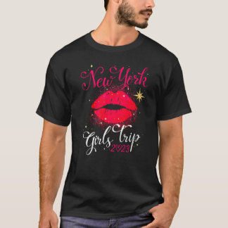 Girls Trip New York 2023 Women Weekend Birthday Pa T-Shirt