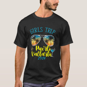 Girls Trip Puerto Vallarta 2024 Women Weekend Birt T-Shirt