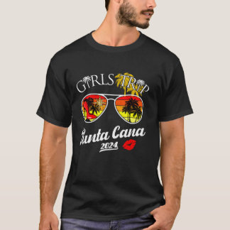 Girls Trip Punta Cana 2024 Womens Weekend Birthday T-Shirt