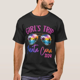 Girls Trip Punta Cana Dominican 2024 Sunglasses Su T-Shirt