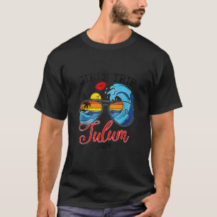 Girls Trip Tulum 2024 Beach Womens Weekend Birthda T-Shirt