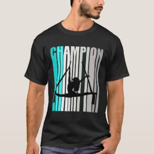 Girls Turquoise Aerialist Champion Air Yoga Dance T-Shirt