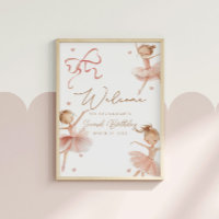 Girls' Tutu Cute Boho Ballerina Birthday Welcome