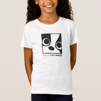 Girls two sided fitted t-shirt