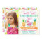 Girls Two-tti Frutti Photo 2nd Birthday Invitation