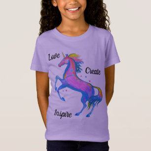 Girls Unicorn T-shirt