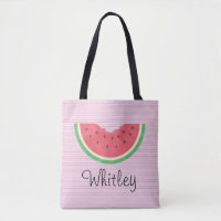 Girls Watercolor Watermelon T-Shirt Beach Towel
