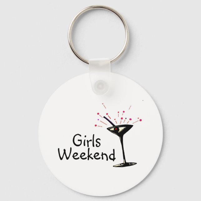 Girls Weekend Key Ring (Front)