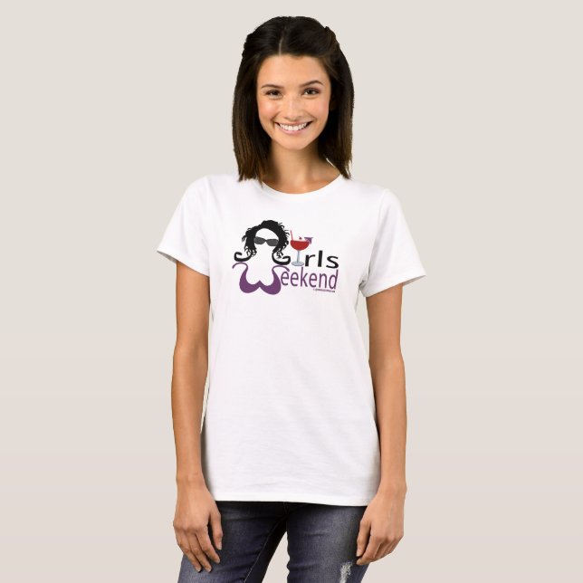 Girls Weekend Purple T-Shirt (Front Full)