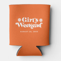Girl's Weekend Retro Daisy Bachelorette Party