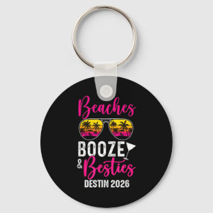 Girls Weekend Trip Destin 2026 Beaches Booze Ies Key Ring