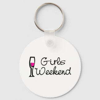 Girls Weekend Wine Key Ring