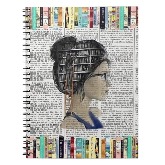 Girls who Love to Read Notebook (Front)
