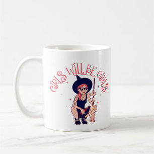 Girls Will Be Girls Witchy Classic Mug