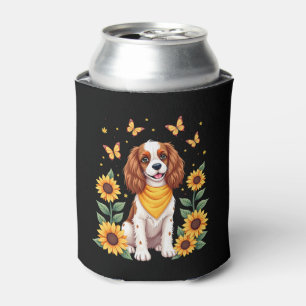 Girls Women Mom Cavalier King Charles Spaniel Dog  Can Cooler