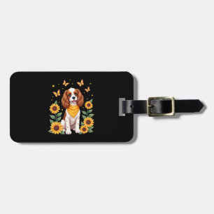 Girls Women Mom Cavalier King Charles Spaniel Dog Luggage Tag