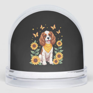 Girls Women Mom Cavalier King Charles Spaniel Dog  Snowglobe