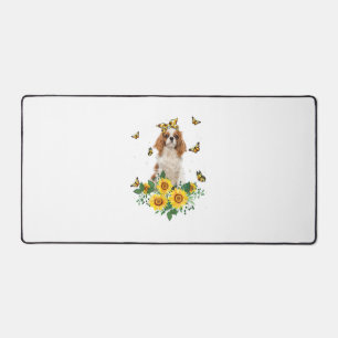 Girls Women Mum Cavalier King Charles Spaniel Dog  Desk Mat