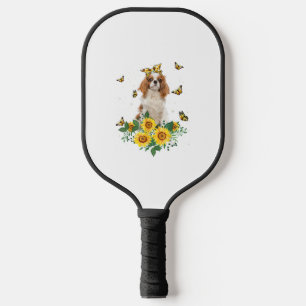 Girls Women Mum Cavalier King Charles Spaniel Dog Pickleball Paddle