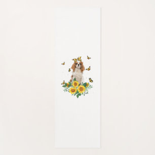 Girls Women Mum Cavalier King Charles Spaniel Dog Yoga Mat