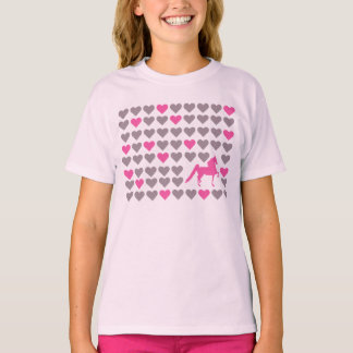 Girls' Youth 3/4 Sleeve - Saddlebred Lover T-Shirt